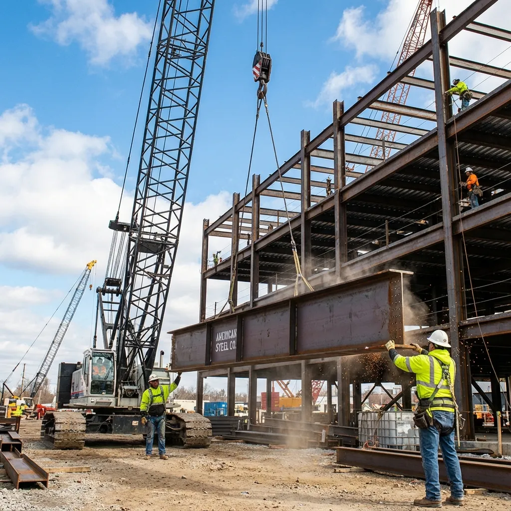 Onsite Steel Installation and Crane Services